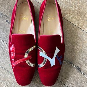 Gorgeous Vintage Christian Louboutin LOVE flats - 38.5